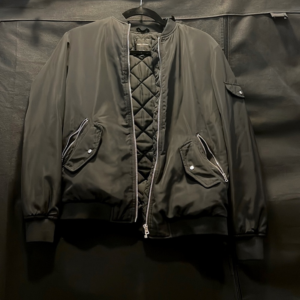 Zara bomber - black